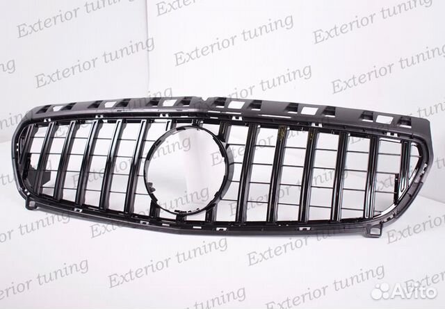 Решетка GT дизайн Mercedes A 176 черная