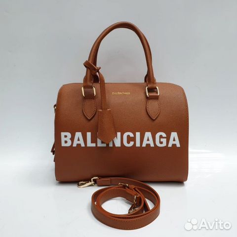 Новая женская сумка Balenciaga коричневая Новая женская сумка Balenciaga коричневая