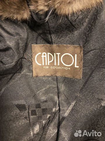 Шуба норковая с баргузинским соболем Capitol Шуба норковая с баргузинским соболем Capitol