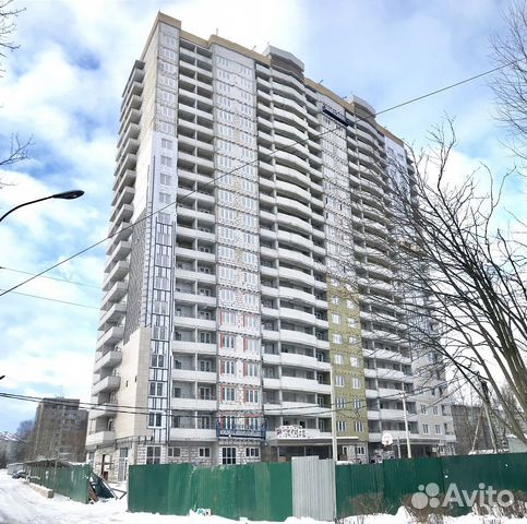 1-к квартира, 44.4 м², 7/22 эт. 1-к квартира, 44.4 м², 7/22 эт.