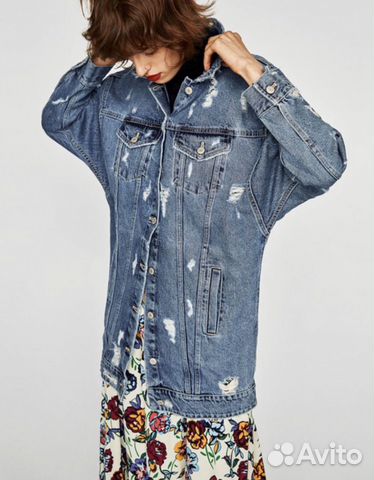 Джинсовая куртка Zara Джинсовая куртка Zara
