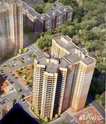 2-к квартира, 53.2 м², 10/25 эт.