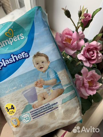 Подгузники для купания Pampers Splashers 3-4