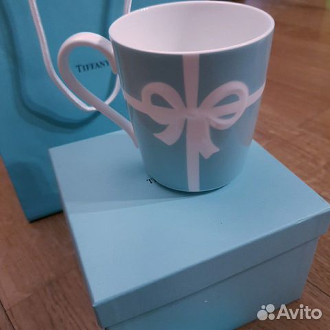 Кружка Tiffany & Co с бантом оригинал Кружка Tiffany & Co с бантом оригинал