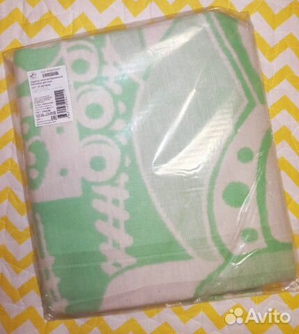 Одеяло детское байковое 150*100