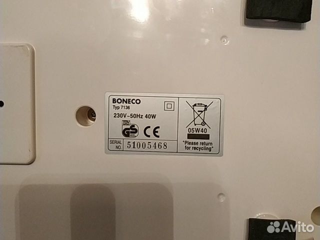 Увлажнитель воздуха Boneco 7136 Увлажнитель воздуха Boneco 7136
