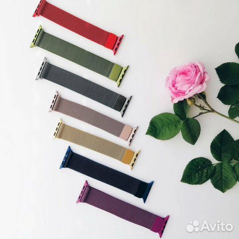 Ремешки миланки для часов Apple watch, доставка
