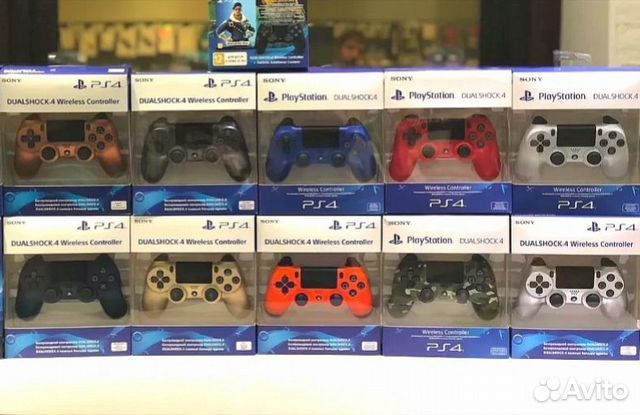 Геймпады PS4 оригинальные Dualshock 4 ver2 новые Геймпады PS4 оригинальные Dualshock 4 ver2 новые