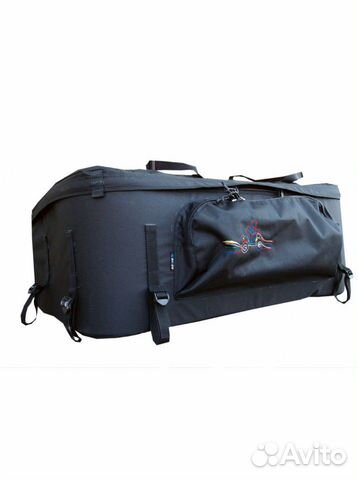 Задний кофр для квадроцикла CF Moto 500A (чёрный)