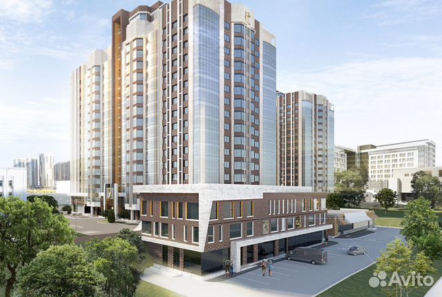 2-к квартира, 55.2 м², 8/18 эт.