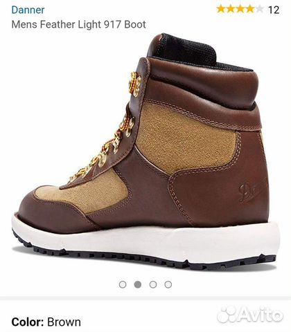 Ботинки Danner feather light 917 brown