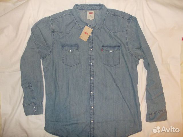Джинсовые рубашки levis размеры от 58 до 66 из США Джинсовые рубашки levis размеры от 58 до 66 из США