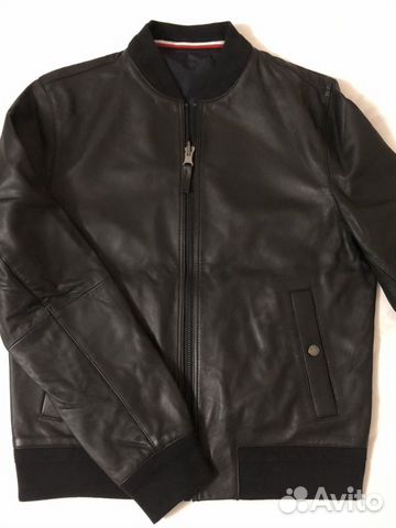 Кожаная куртка Tommy Hilfiger Кожаная куртка Tommy Hilfiger