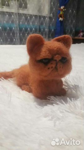 Валяный персидский кот купить на Зозу.ру - фотография № 2