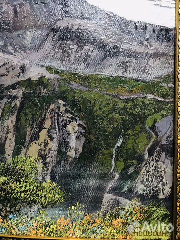 Картина «Эльбрус» холст, масло