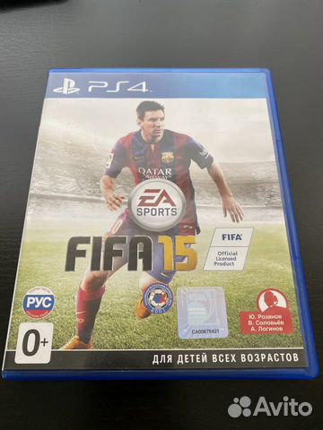 Игра для PS4 fifa 15 фифа 15