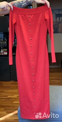 Вечернее платье миди