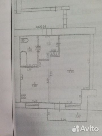 1-к квартира, 31 м², 4/5 эт.