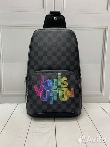 Новая мужская сумка Louis Vuitton Damier Graphite Новая мужская сумка Louis Vuitton Damier Graphite