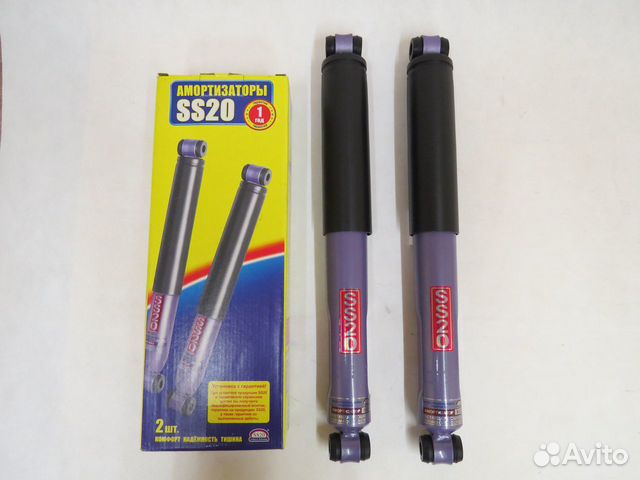 Задние амортизаторы SS20 Спорт ваз 2101-2107 Задние амортизаторы SS20 Спорт ваз 2101-2107