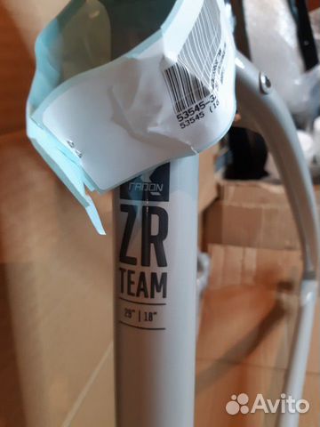 Новая рама Radon ZR Team 29