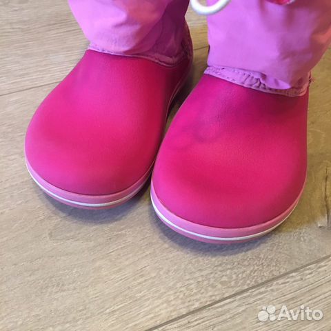 Сапоги для девочек Crocs C8 Сапоги для девочек Crocs C8