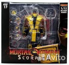 Эксклюзивная фигурка Scorpion Mortal Kombat. 1/12