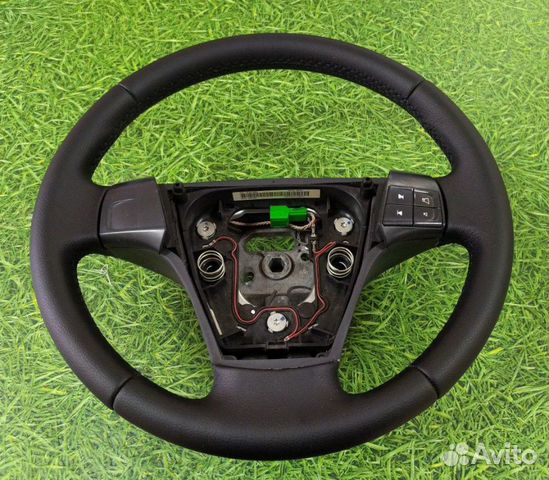 Кожаный руль Volvo S40 S60 C30 C50 V50 V70 Кожаный руль Volvo S40 S60 C30 C50 V50 V70