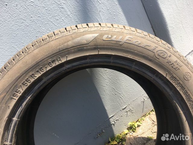 Шины Pirelli Euforia 195/55 R16 87V Run Flat
