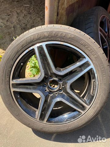 Комплект дисков с резиной AMG R20 на Mercedes