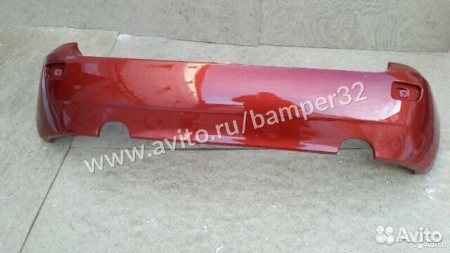 Бампер Калина 1119 зад хетчбек в цвет Калина 104