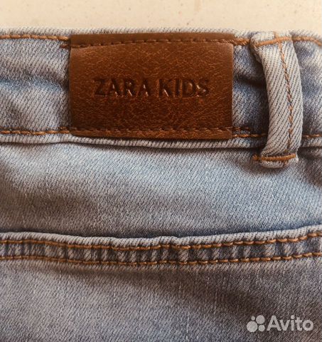 Юбка джинсовая для девочек Zara 122 рост