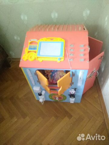 Детский игровой развивающий домик