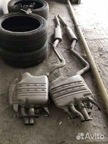 Выхлоп S500 4matic 222