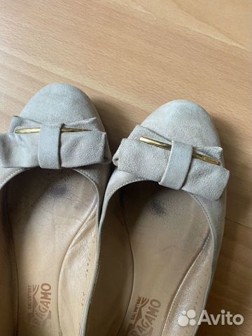Балетки Salvatore Ferragamo 39 замша Балетки Salvatore Ferragamo 39 замша