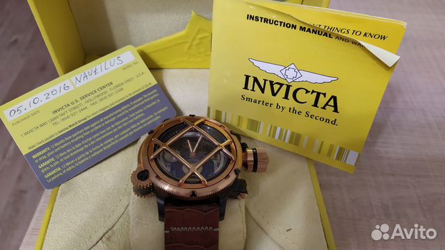 Часы invicta nautilus