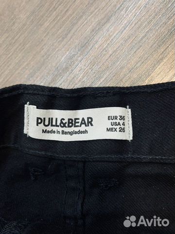 Шорты джинсовые pull and bear p36