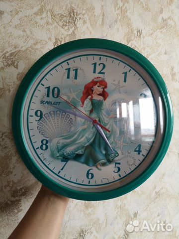 Часы настенные Disney Ариэль (новые) Часы настенные Disney Ариэль (новые)