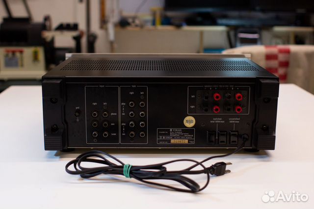 Усилитель trio(Kenwood) KA-7100D после реставрации Усилитель trio(Kenwood) KA-7100D после реставрации