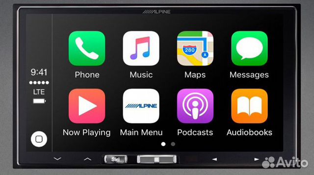 Новый Alpine ILX-107 Wireless Apple CarPlay Новый Alpine ILX-107 Wireless Apple CarPlay