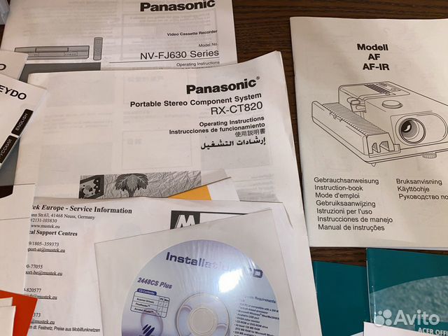 Руководство пользователя/CD Panasonic, Apple, Acer Руководство пользователя/CD Panasonic, Apple, Acer