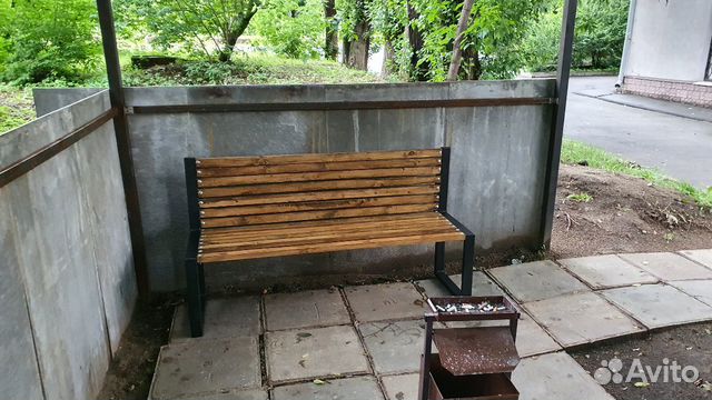 Лавка, скамейка лофт для сада, подъезда Лавка, скамейка лофт для сада, подъезда