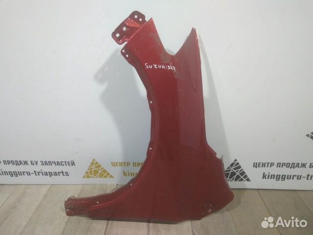 Крыло переднее левое под расширитель для Suzuki SX