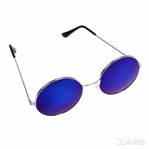 Очки круглые в стиле Джон Леннон, солнцезащитные