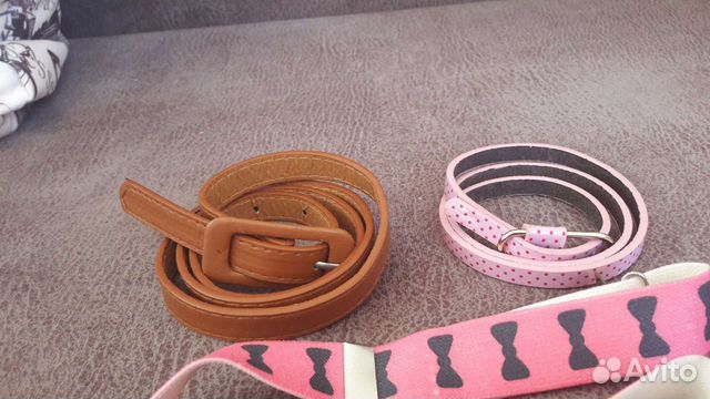 2 ремешка и подтяжки