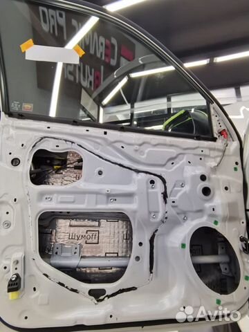 Шумоизоляция комплект на Тойота Прадо