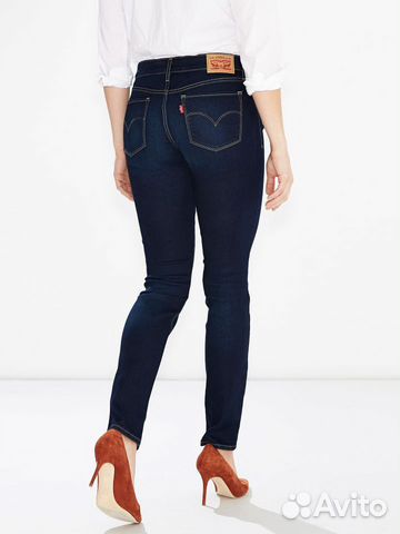 Джинсы женские levis 711 размер 27, подшиты под ро купить в Москве | Личные  вещи | Авито