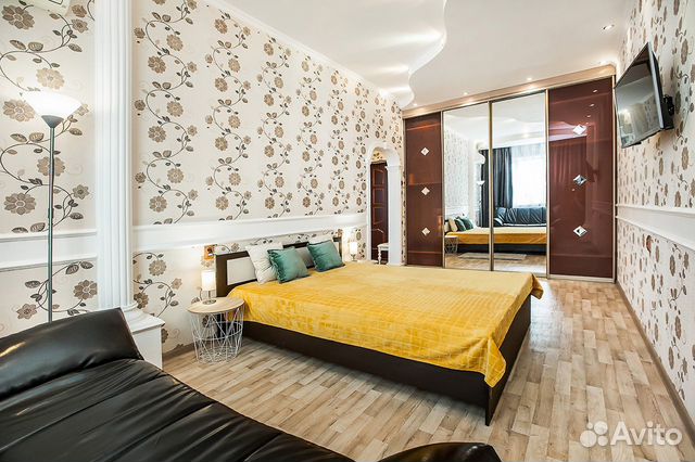 

1-к. квартира, 42 м², 2 кровати