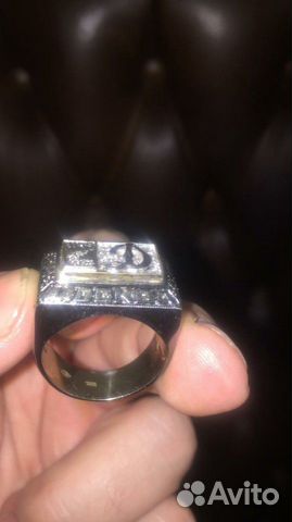 Печатка хоккейного клуба Динамо 26,5гр 750 проба