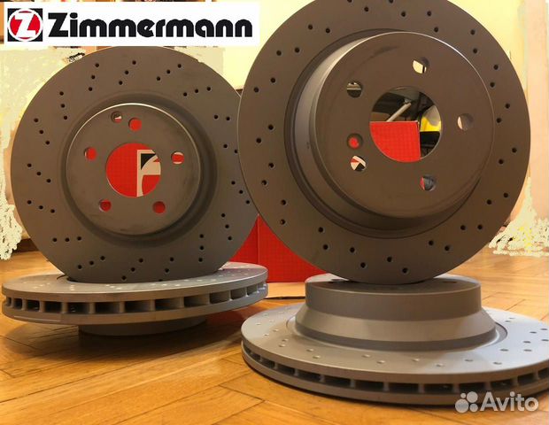Тормозные диски Mercedes Zimmermann Новые